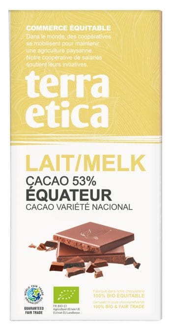 CHOCOLAT AU LAIT 53% Equateur