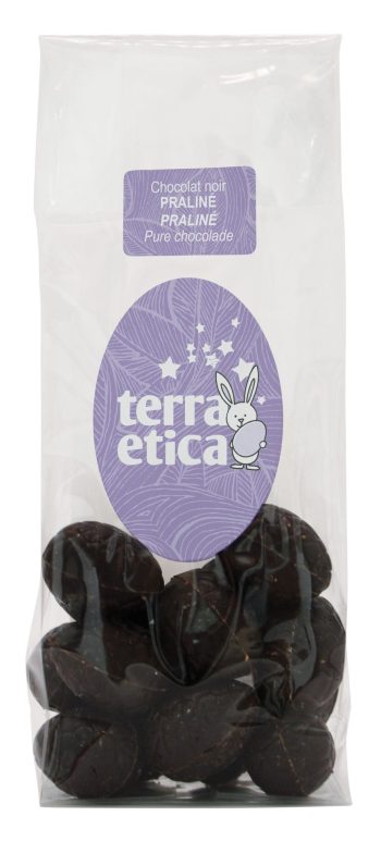Oeufs de Pâques chocolat noir praliné