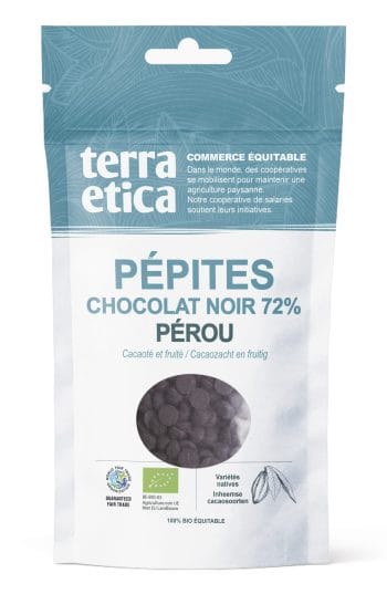 Pépites de chocolat Pérou